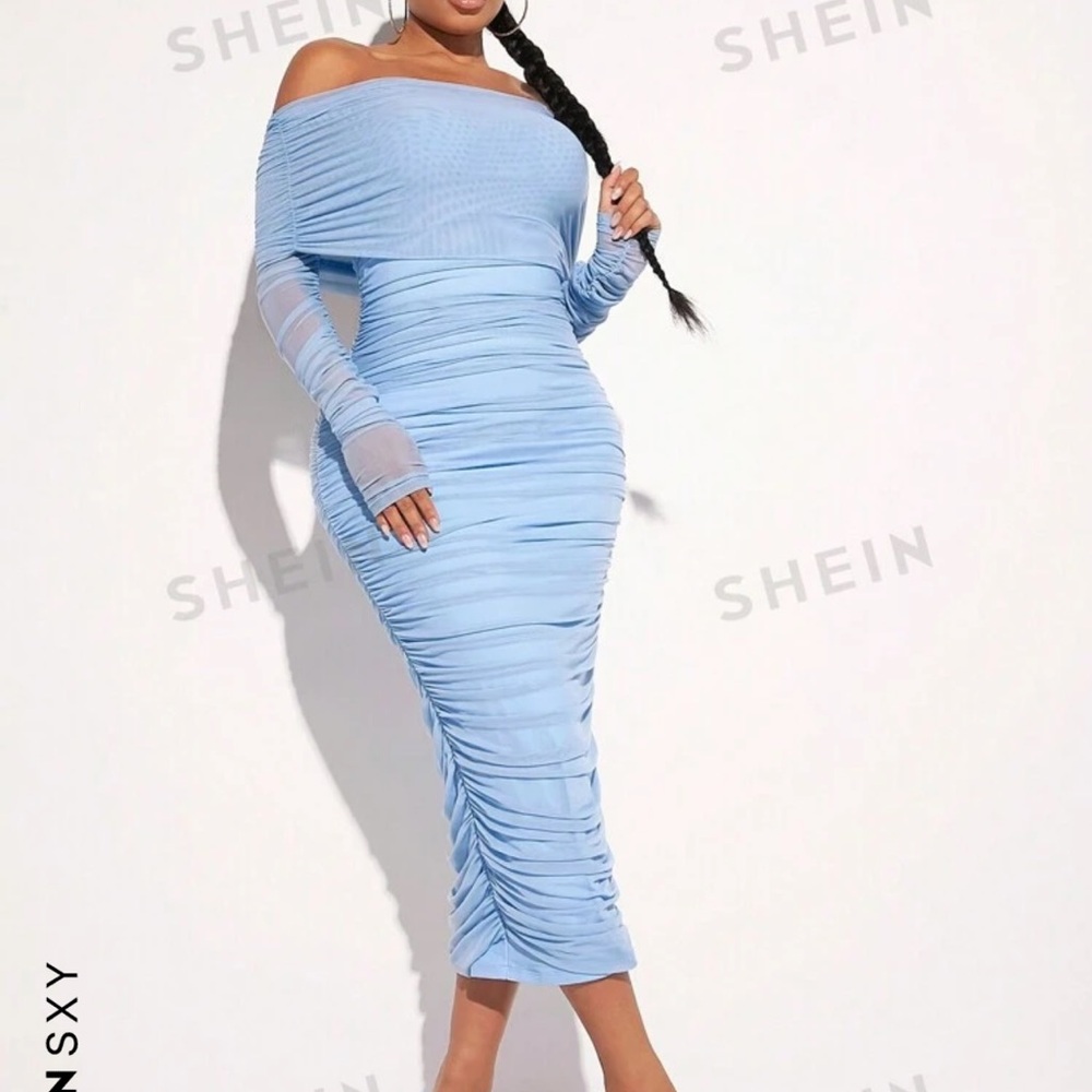 NEW powder blue dress